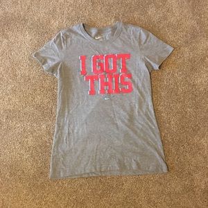 Grey Nike Graphic Tee